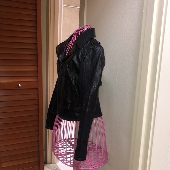 Ashley B - Bernardo leather jacket. - Picture 3 of 11